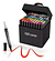 Kit 100 Marcadores Coloridos Touch 100 Cores
