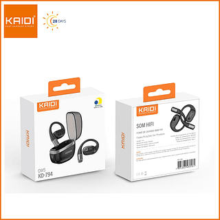 Fone de Ouvido Sem fio Bluetooth TWS Desing Aberto Kaidi