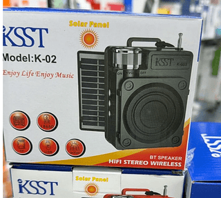 Mini Rádio Portátil Solar