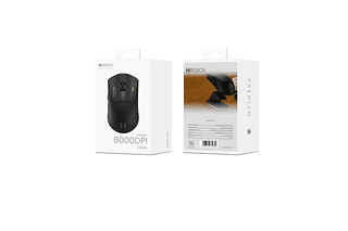 Mouse 8000 DPI Osíris Com Base de Carregamento Hrebos