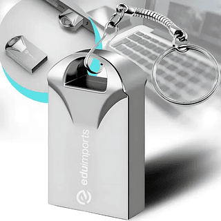 Mini Pen drive metal tipo chaveiro A'Gold 64GB