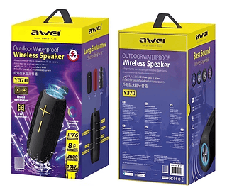 Caixa De Som Y370 Estéreo 10w2x Bluetooth Tws Ipx6 Awei