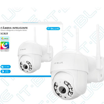 Câmera Externa Wifi Inteligente It Blue