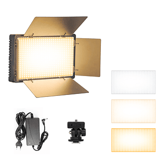 Luminaria Led Painel Iluminador Profissional Grande Bmax