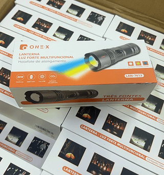Lanterna Luz Forte Multifuncional Onex