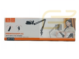 Suporte Microfone Metal Articulado De Mesa Lehmox