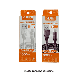 Cabos usb Kaidi silicone