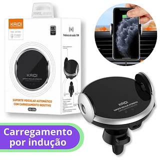 Suporte Veicular Automático com Carregamento Indutivo Kaidi