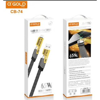 Cabo para Celular 4 em 1 65W A´Gold