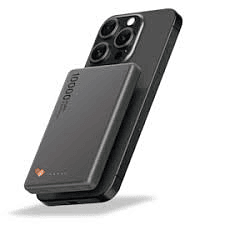 Carregador Induçao Power Bank De Alumínio A'Gold