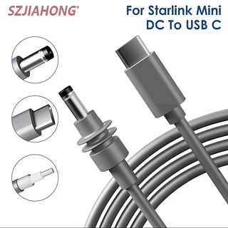 Cabo de alimentação Starlink Mini USB C 3M