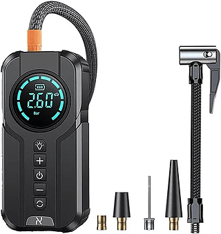 Bomba de Ar Inteligente Sem Fio Tomate Com Lanterna