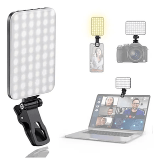Luz Led Flash Profissional Para Celular Clipe Selfie i