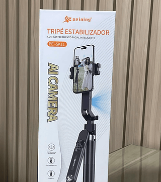Tripé Estabilizador com Rastreamento Facial Peining