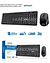 Kit De Teclado E Mouse Sem Fio Exbom