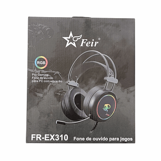 Headset Gamer RGB Feir