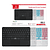 Teclado Compacto Sem Fio com Touchpad Kapbom