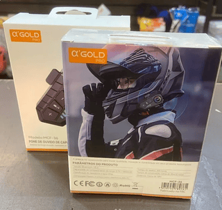Intercomunicador Fone Bluetooth Para Capacete A'gold