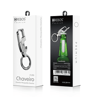 Chaveiro Mosquetão Gancho Hrebos