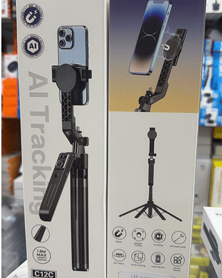 Tripé Magnético para Celular Tripé de Selfie com Seguimento Facial LAY