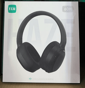 Fone de Ouvido Sem Fio 60H ANC FAM