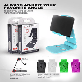 Suporte Celular Liga De Plastico Articulável