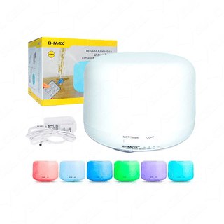 Aromatizador Umidificador Difusor Ultrassonico Luminaria Led 300ml Bmax