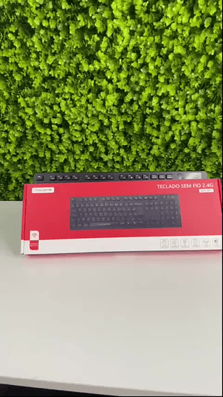 Teclado Sem Fio Wireless Tomate