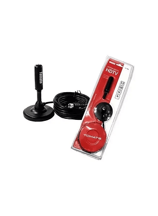Antena Digital HDTV Interna e Externa 5M Tomate