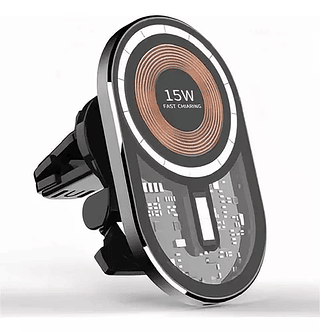 Suporte Magnético Carregador Veicular 15w Peining