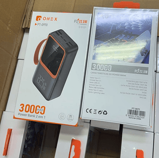 Bateria Portátil Power Bank 30000mAh 22.5W OneX