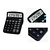 Calculadora de Mesa 12 Dígitos Solar Preta