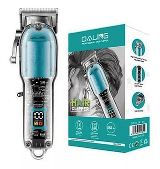 Máquina De Cortar Cabelo Sem Fio Profissional Daling