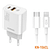 Carregador completo 18w KDPAN