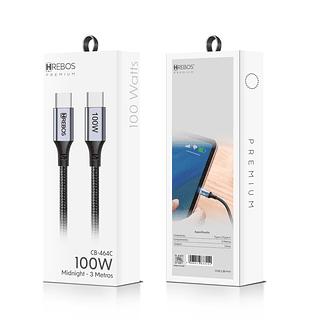 Cabo Midnight Tipo C 100w 3m Hrebos