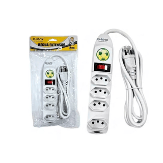 Filtro de LInha 5 Tomadas 2M B-MAX