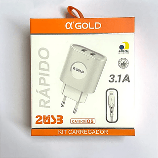 Carregador rápido 3.1 a´Gold