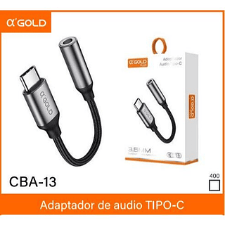 Adaptador de Áudio USB-C para P2 A'Gold