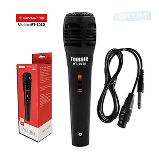 Microfone Dinâmico Profissional Com Fio Tomate