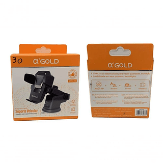 Suporte Para Celular Vidro Veicular Carro A'Gold