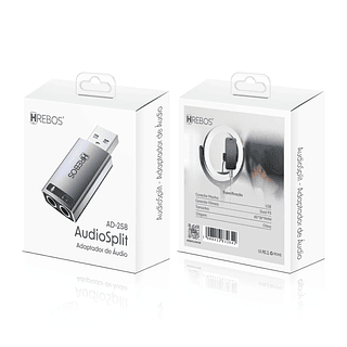 Adaptador de Audio- AudioSplit Hrebos