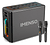 Caixa de som karaokê 120W TWS RGB Com 2 Microfones Sem Fio