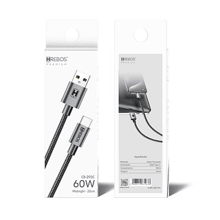 Cabo Curto Midnight 20cm Hrebos