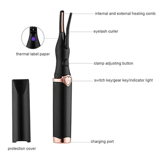 Curvador Elétrico De Cílios Portátil H'MASTON