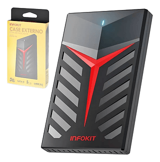 Case Hd Externo Sata Ii - 2.5 Usb 3.0 Gamer 5gbps