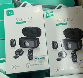 Microfone Lapela Antirruído Tipo-C Bell M3 FAM