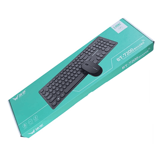 Teclado Sem fio Com Mouse Ice Armor