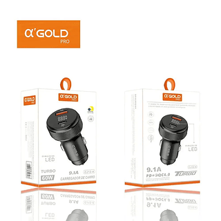 Fonte Carregador para Carro Veicular 60W a'Gold