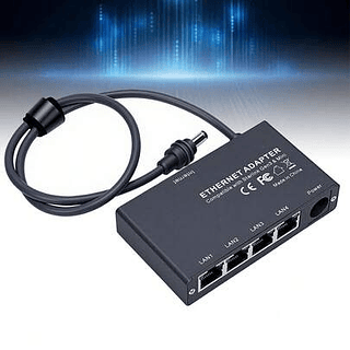 Adaptador Ethernet Starlink de 4 portas para Starlink Mini e Standart