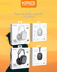 Fone de Ouvido bluetooth Headphone Anti Ruído Longo Tempo de uso 90h